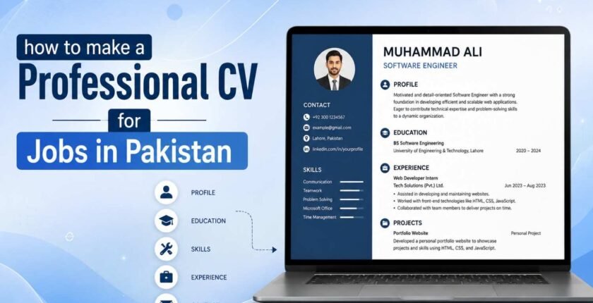 How to Make a Professional CV for Jobs