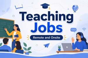 Remote Teaching Jobs 